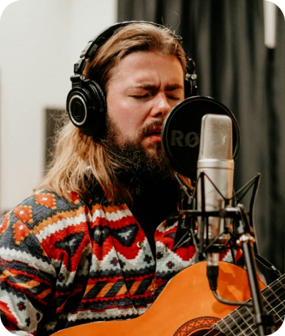 guy singing