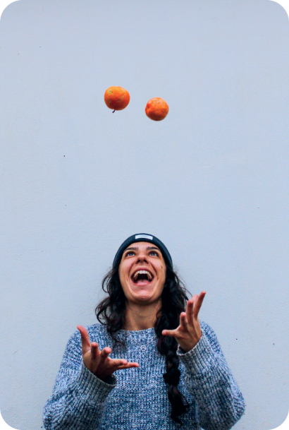 orange girl